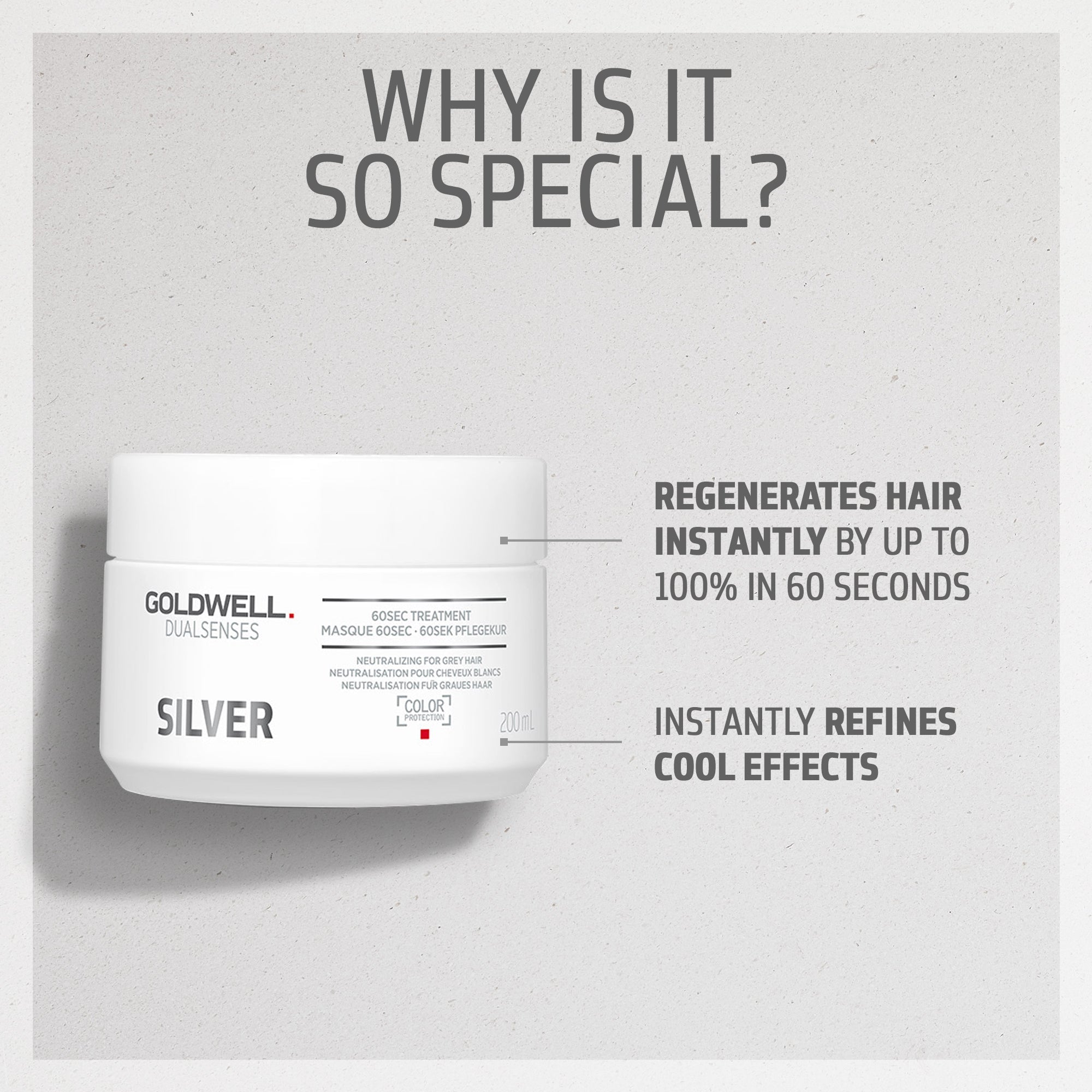 Silver 60Sec Treatment - Hair Care